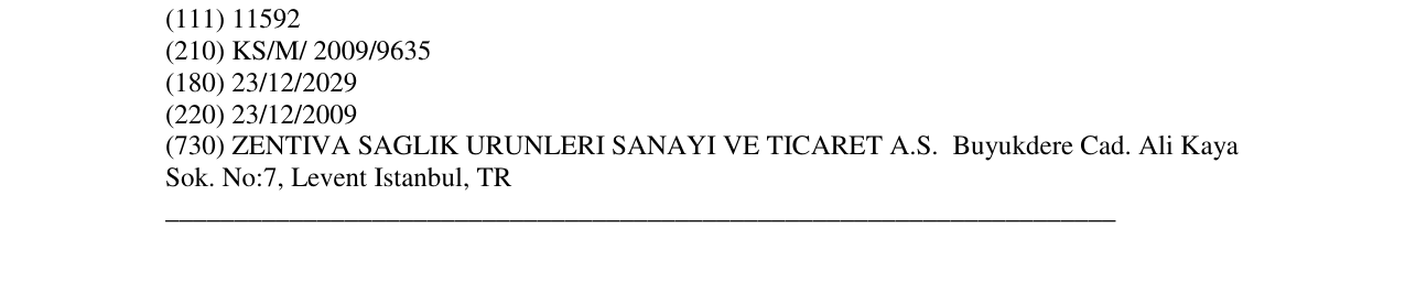 Zëri i markës LEVOFLEX në buletin