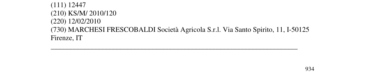 The entry of the trademark REMOLE in the bulletin