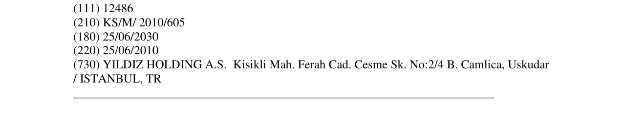 Zëri i markës Markë figurative në buletin