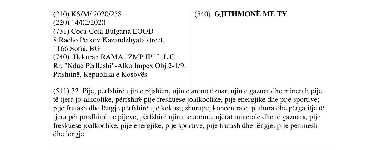 Zëri i markës GJITHMONË ME TY në buletin