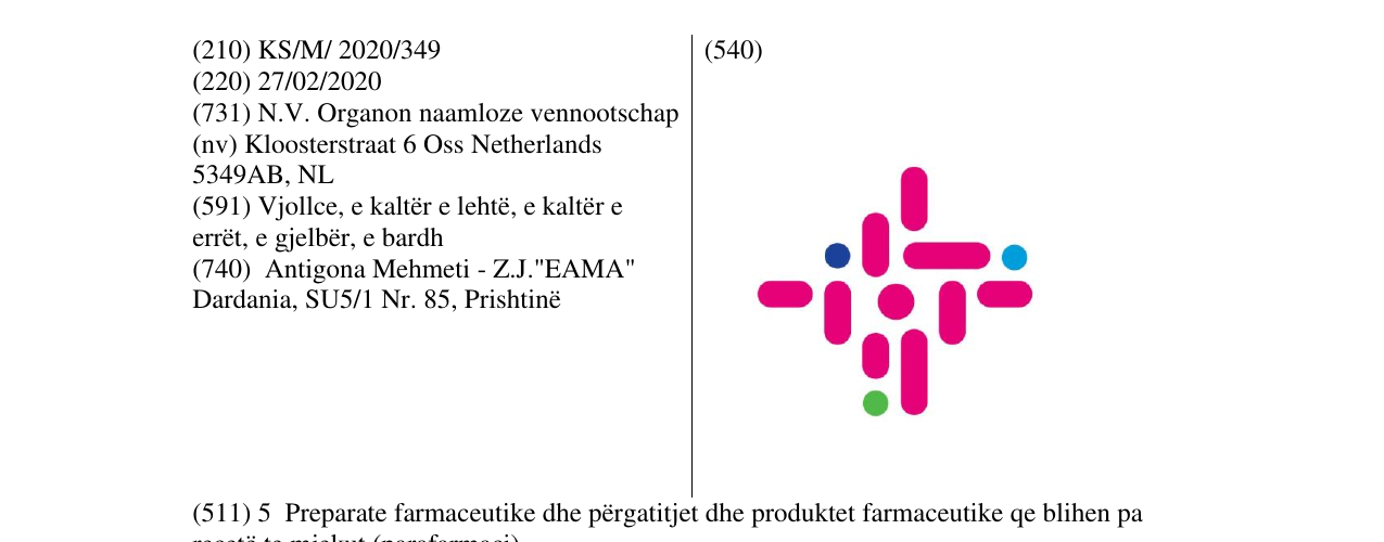 Zëri i markës Markë figurative në buletin