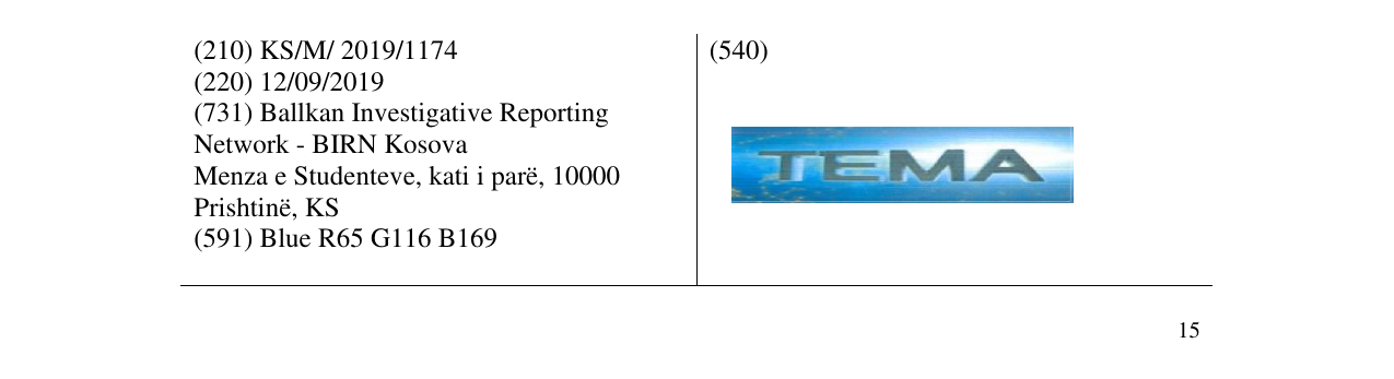 Zëri i markës TEMA në buletin