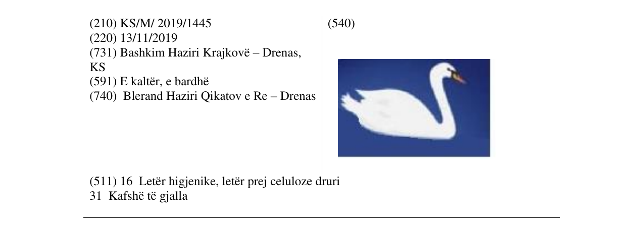 Zëri i markës Mjellma në buletin