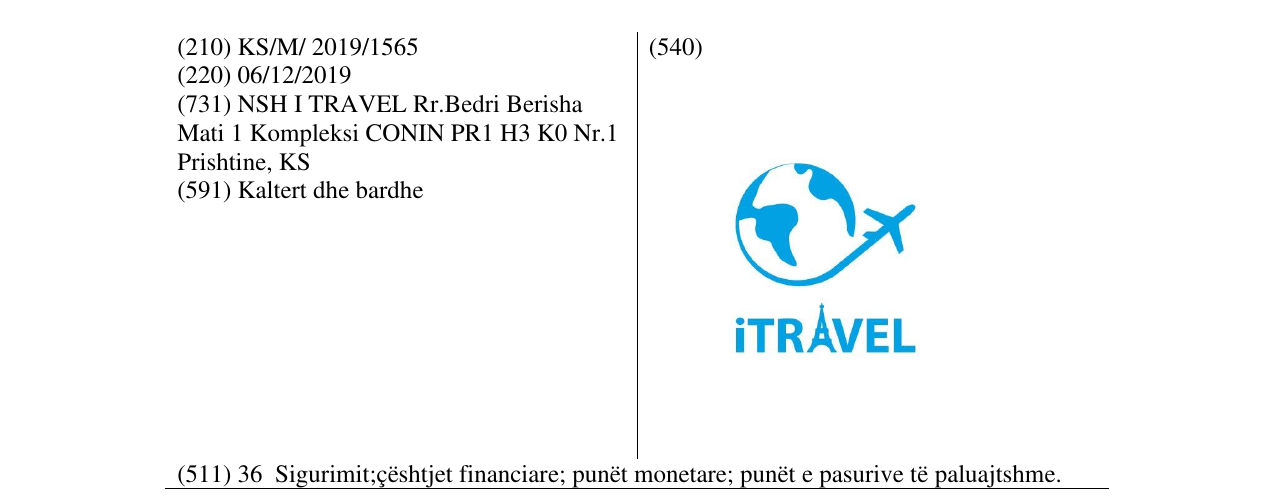 Zëri i markës iTRAVEL në buletin