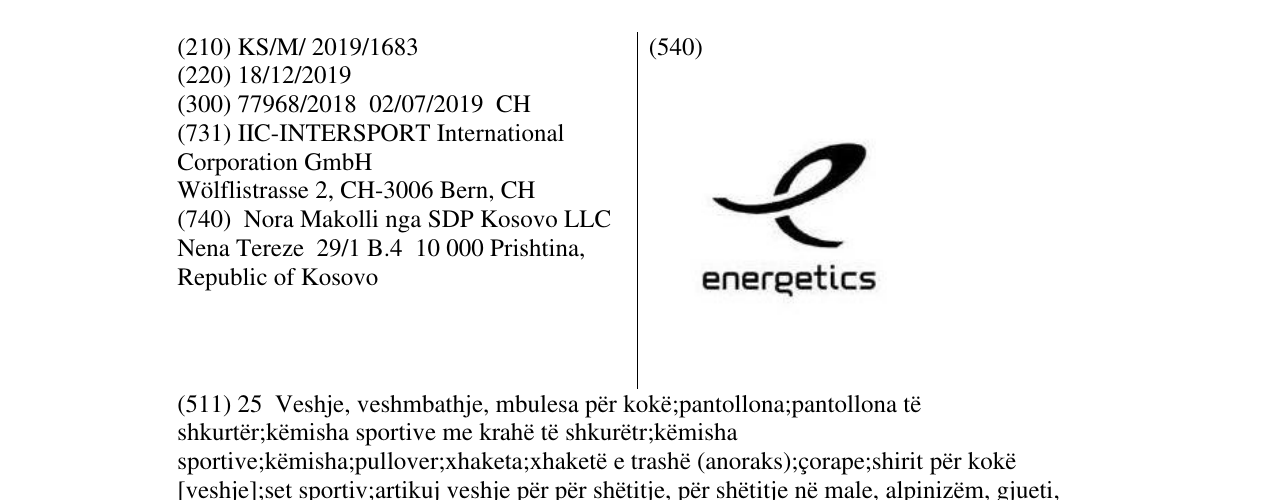 Zëri i markës energeticks në buletin