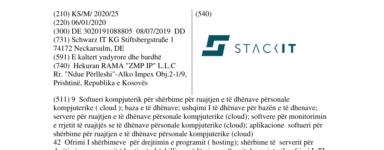 Zëri i markës STACKIT në buletin