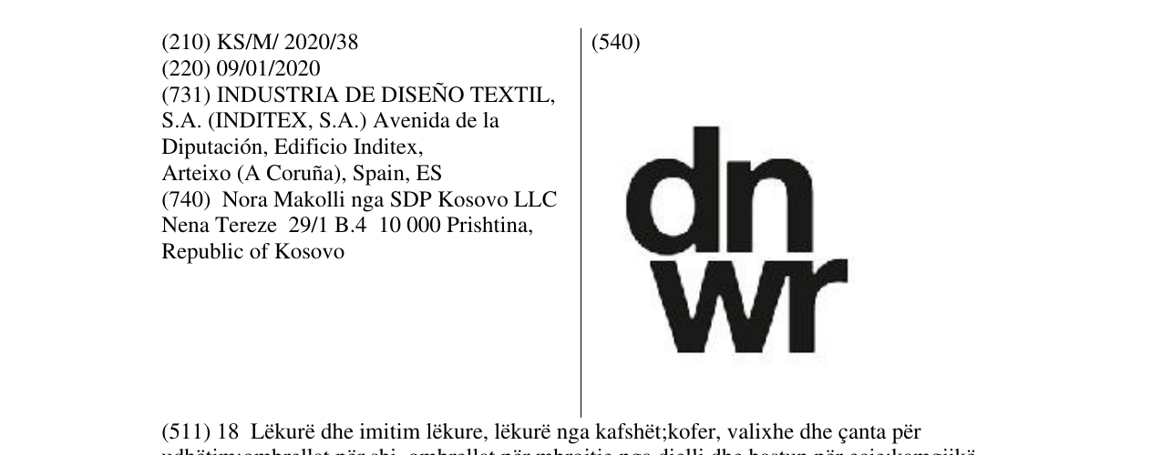 Zëri i markës dnwr në buletin