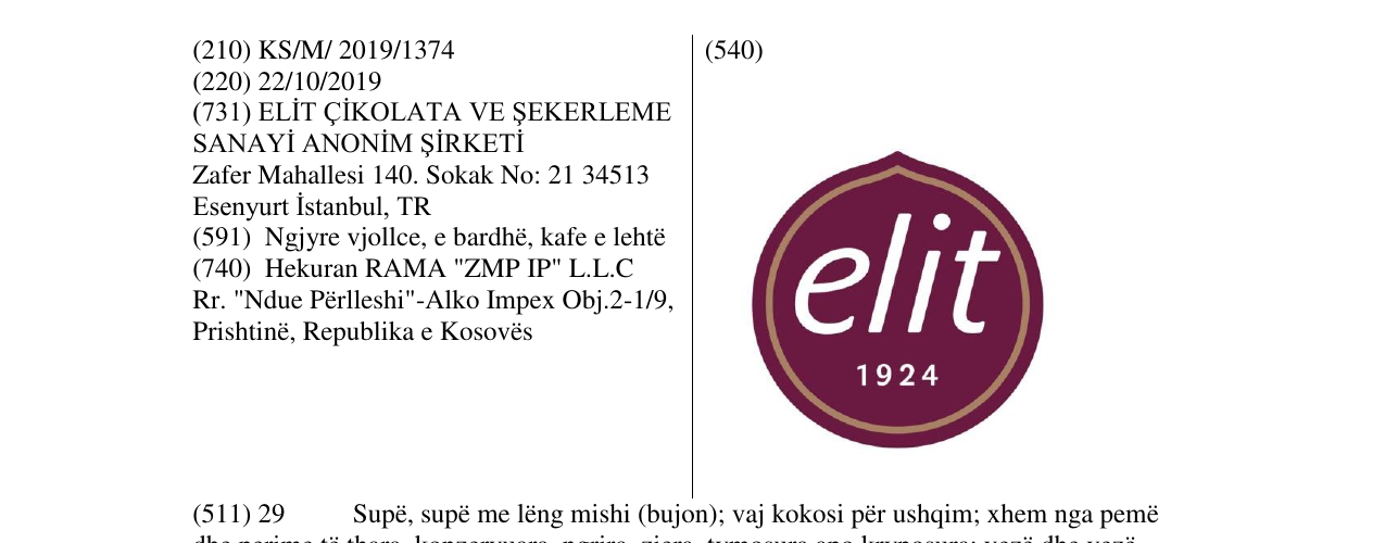 Zëri i markës elit në buletin