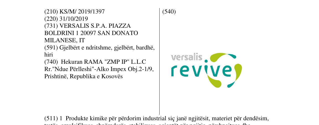 Zëri i markës versalis revive në buletin