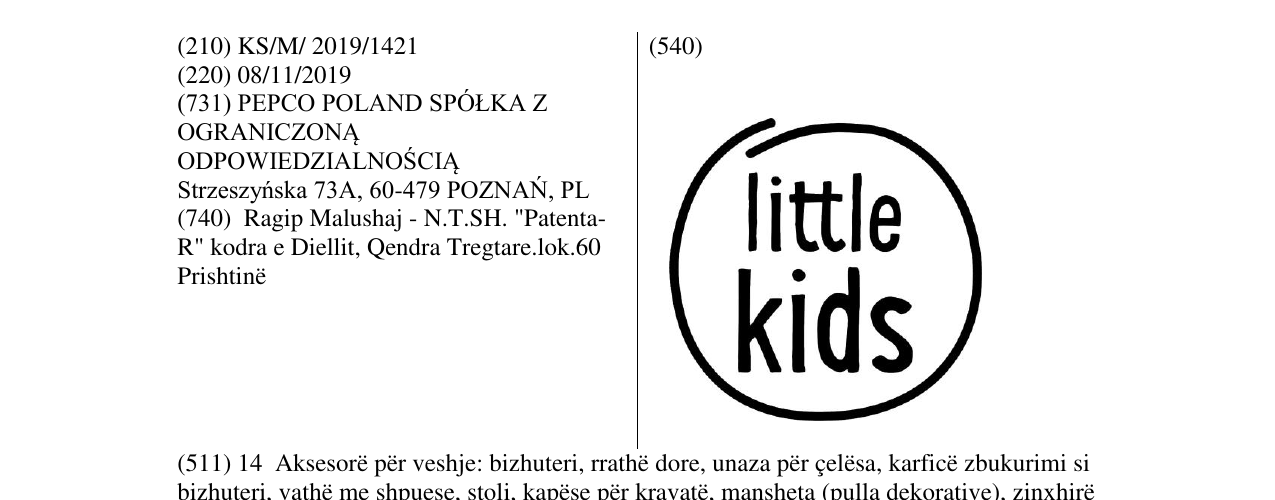 Zëri i markës little Kids në buletin
