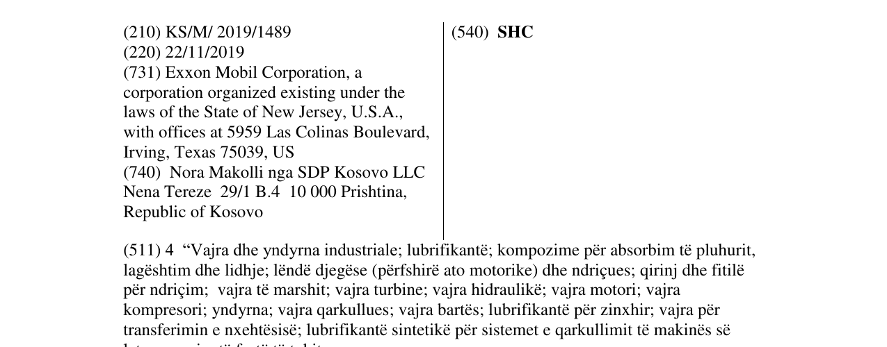 Zëri i markës SHC në buletin