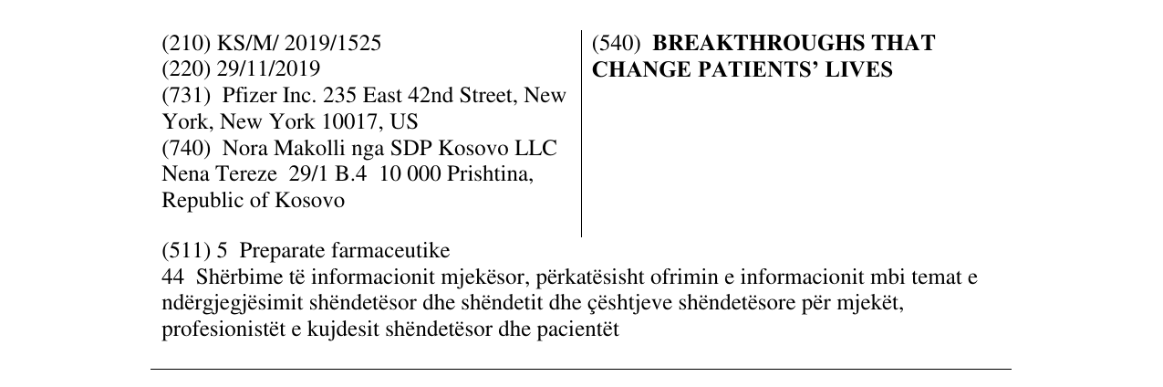 Zëri i markës BREAKTHROUGHS THAT CHANGE PATIENTS’ LIVES në buletin