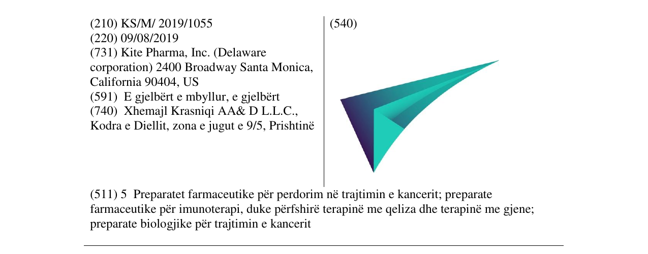 Zëri i markës Markë figurative në buletin