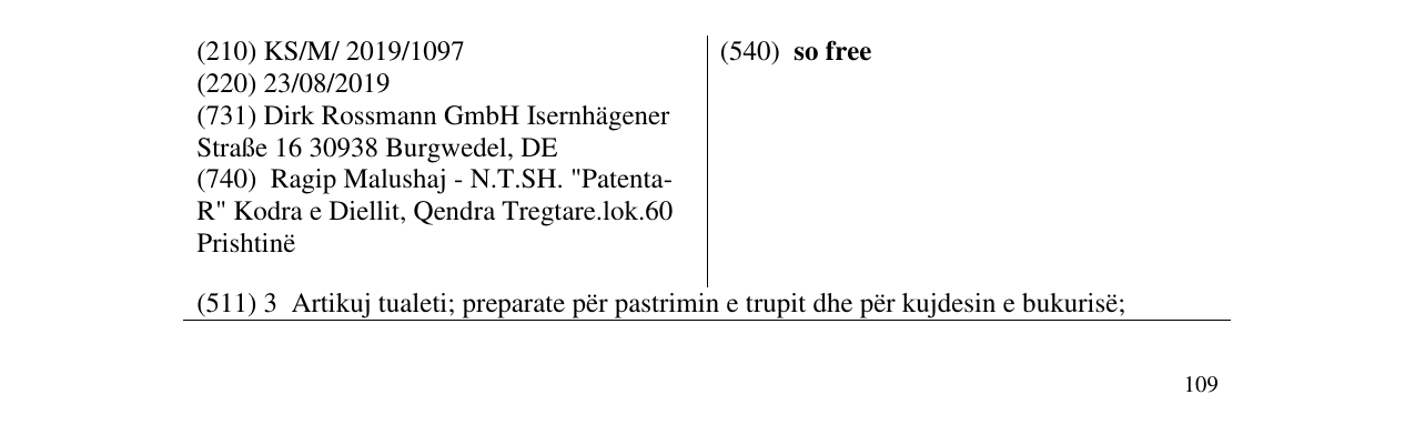 Zëri i markës so free në buletin