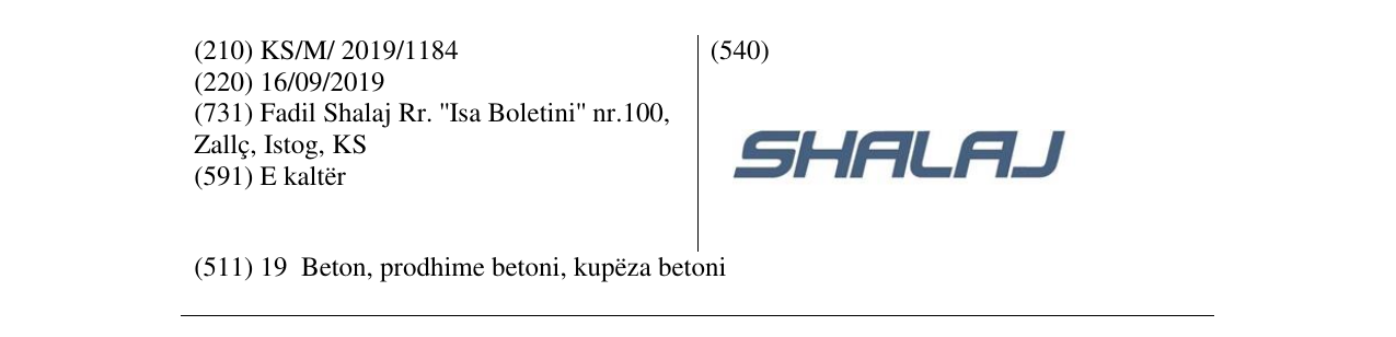 Zëri i markës SHALAJ në buletin
