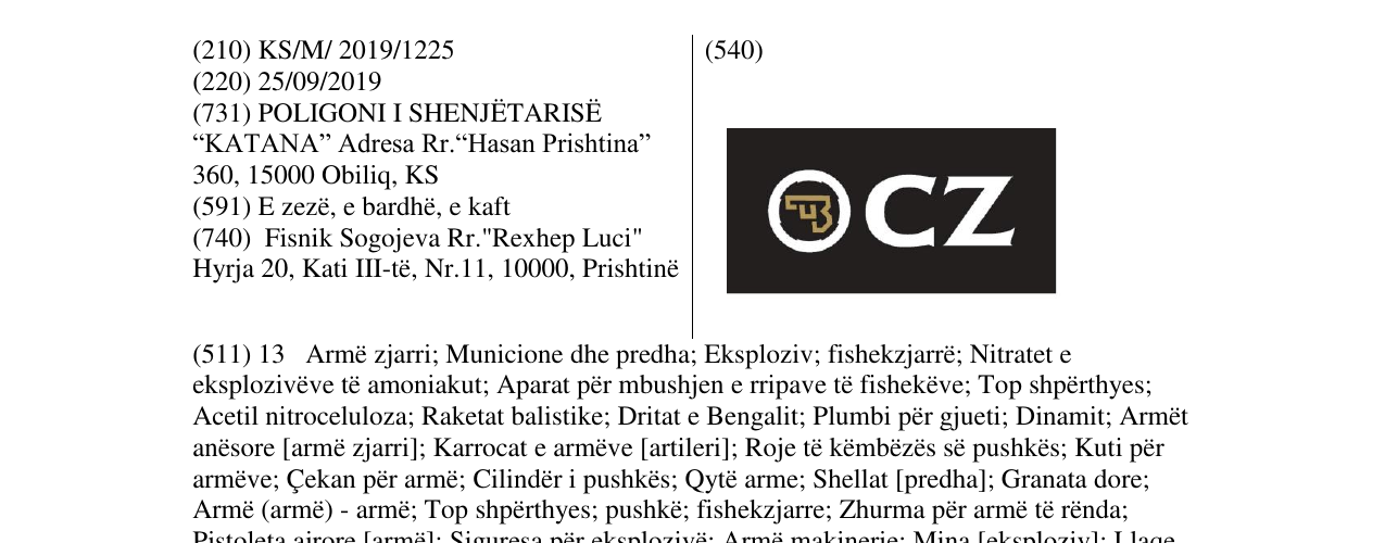 Zëri i markës OCZ në buletin
