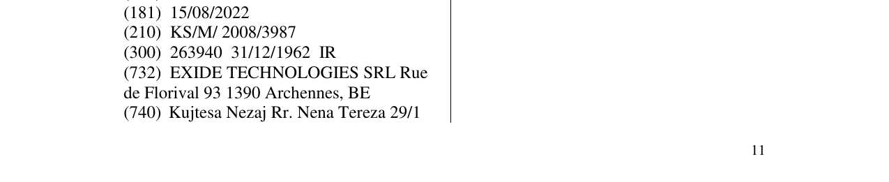 Zëri i markës TUDOR në buletin