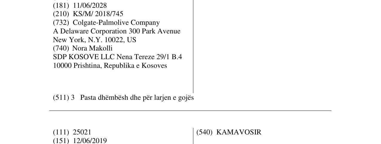Zëri i markës COLGATE MAX WHITE EXPERT SHINE në buletin