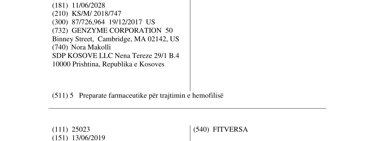 Zëri i markës ZOKREZO në buletin