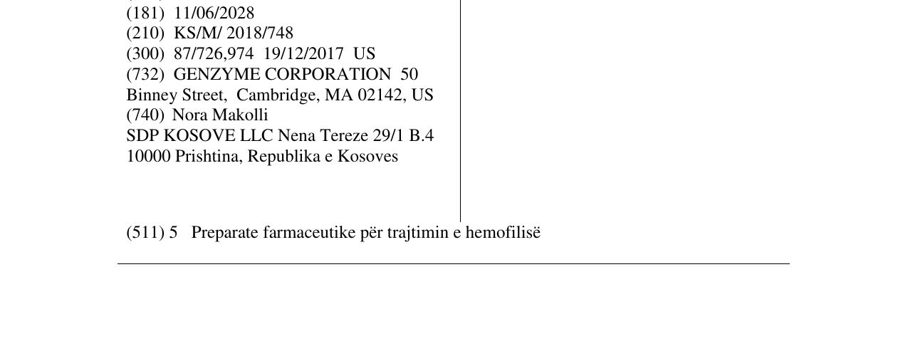 Zëri i markës FITVERSA në buletin