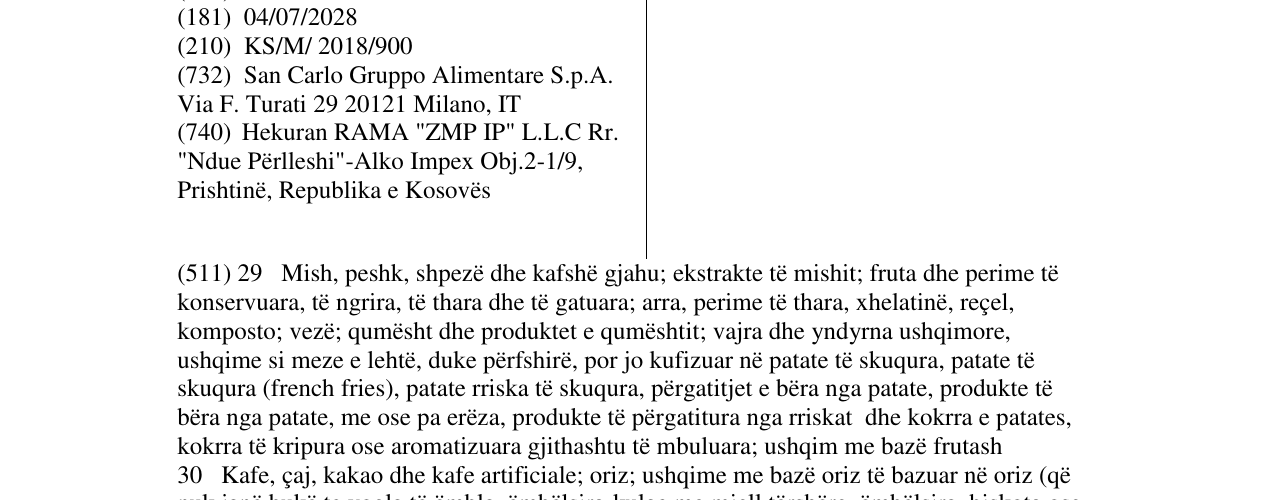 Zëri i markës A BITE OF STYLE në buletin