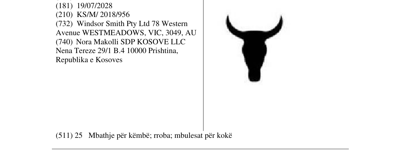 Zëri i markës Markë figurative në buletin