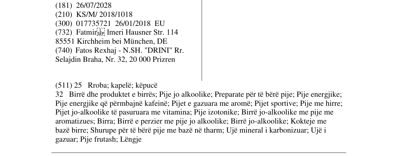 Zëri i markës GLOBL ENGINEE në buletin