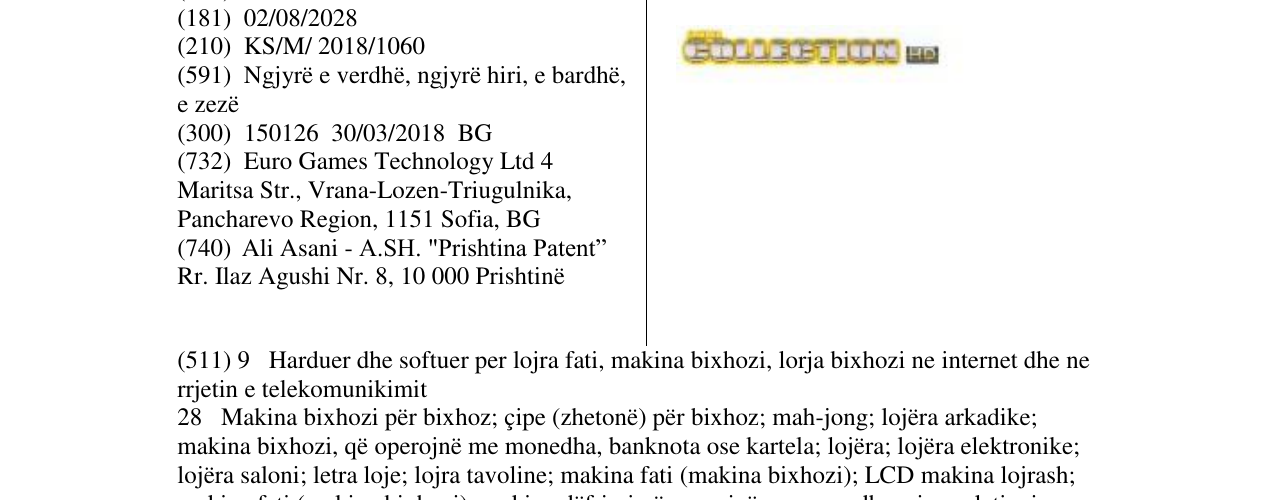 Zëri i markës Markë figurative në buletin
