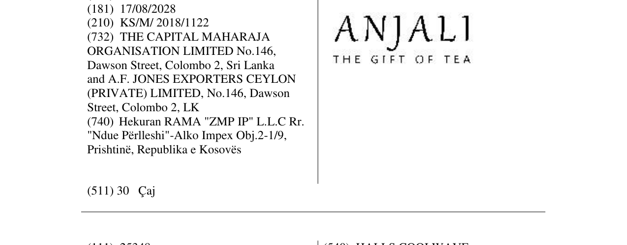Zëri i markës Markë figurative në buletin
