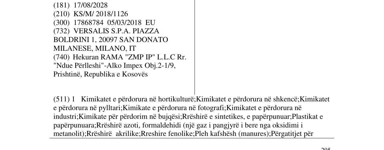 Zëri i markës ONE STEP në buletin