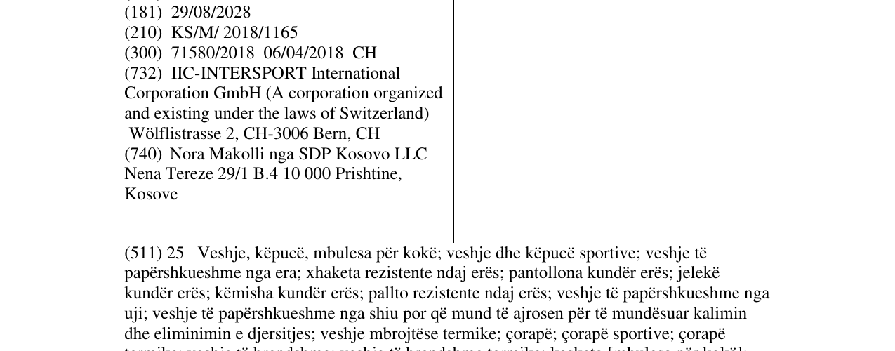 Zëri i markës VENTBASE në buletin