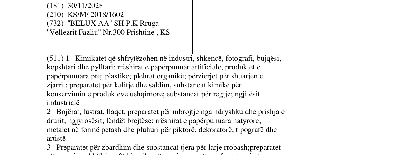 Zëri i markës Cricket në buletin