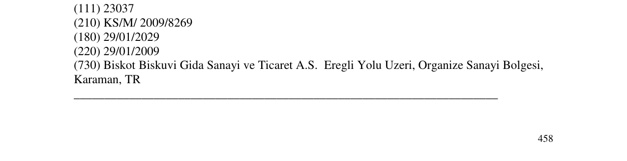Zëri i markës Minuet në buletin