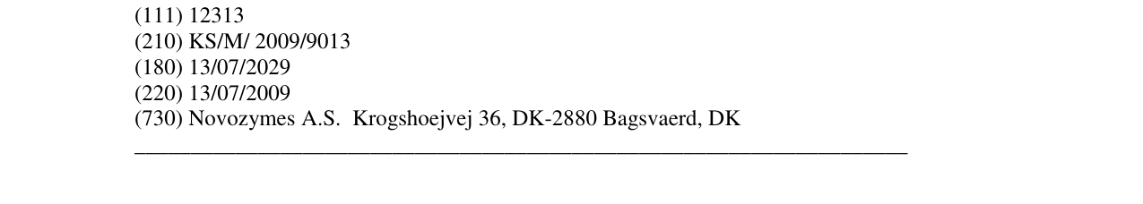 Zëri i markës NOVODOR në buletin