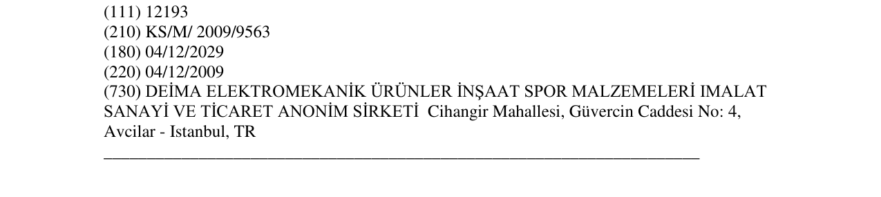 Zëri i markës sinbo në buletin