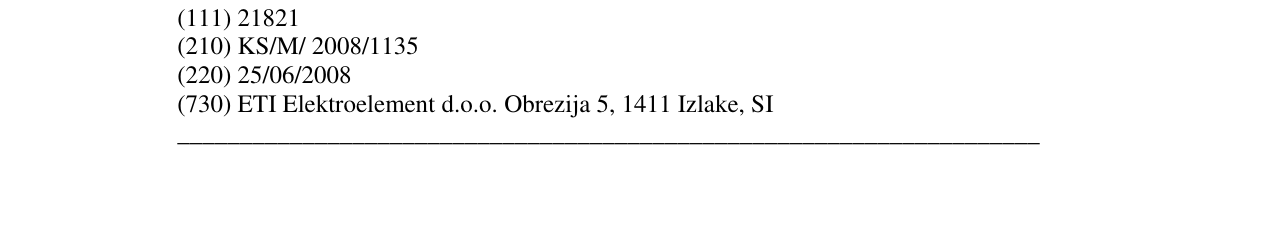 Zëri i markës ETI- fig. në buletin