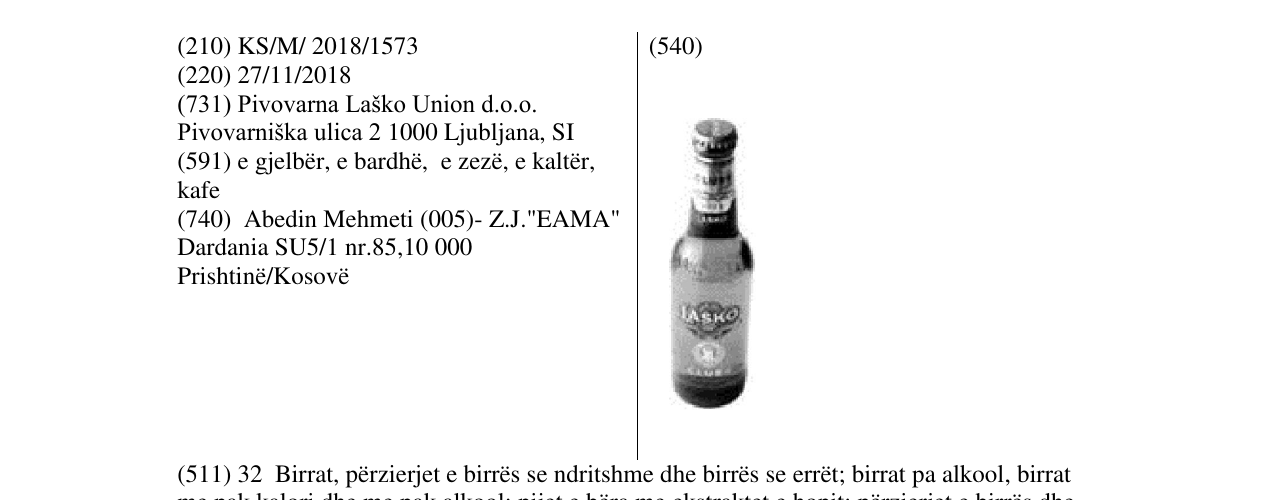 Zëri i markës LASKO në buletin