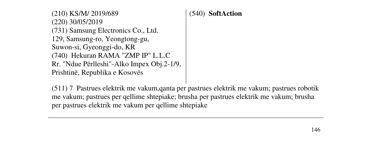Zëri i markës SoftAction në buletin