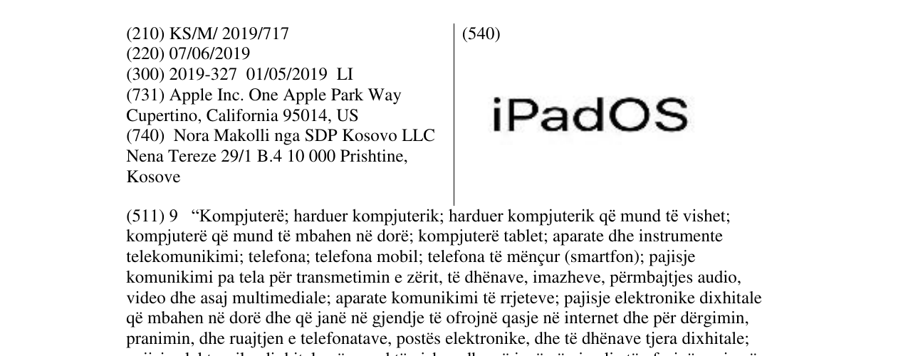 Zëri i markës IPADOS në buletin