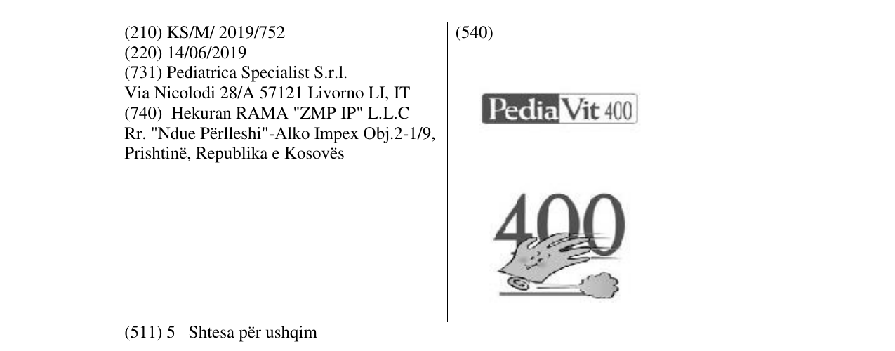 Zëri i markës PediaVit në buletin