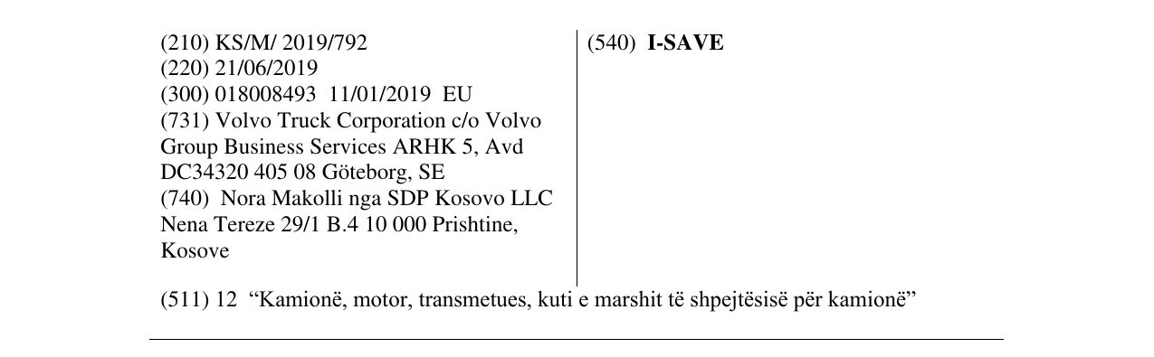 Zëri i markës I-SAVE në buletin
