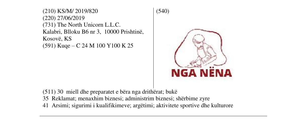 Zëri i markës NGA NENA në buletin