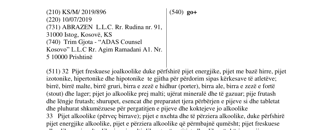 Zëri i markës go+ në buletin