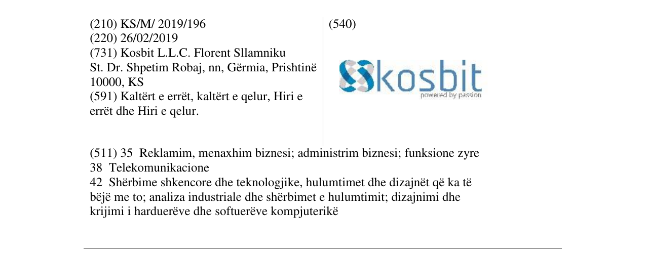 Zëri i markës kosbit në buletin