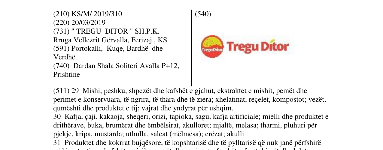 Zëri i markës Tregu Ditor në buletin