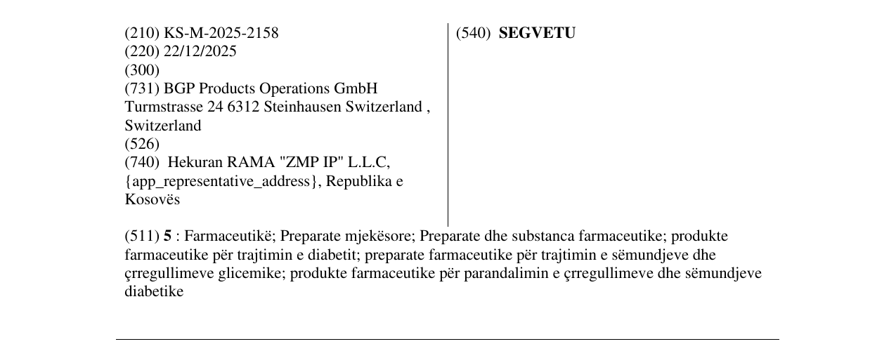 Zëri i markës SEGVETU në buletin