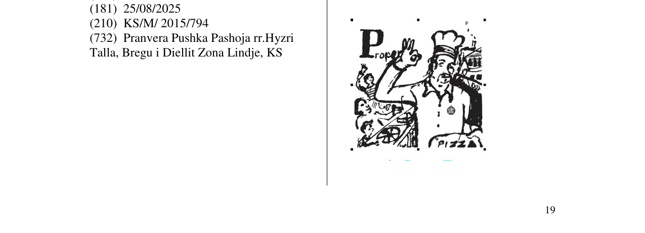 Zëri i markës Proper në buletin