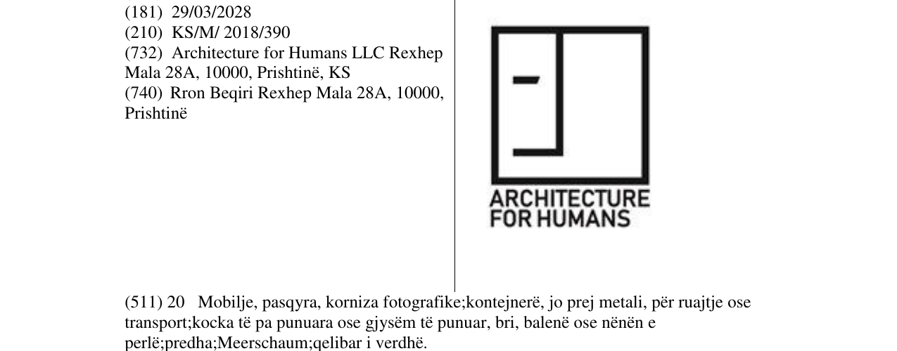 Zëri i markës ARCHITECTURE FOR HUMANS në buletin