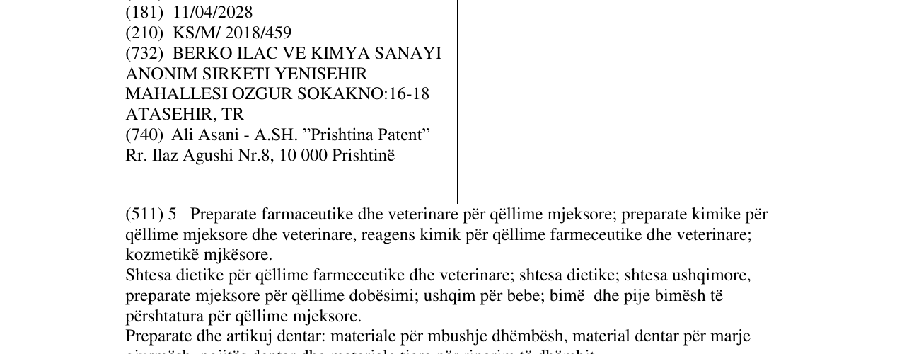 Zëri i markës Berko Magosit në buletin