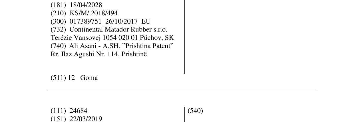 Zëri i markës Winterra në buletin